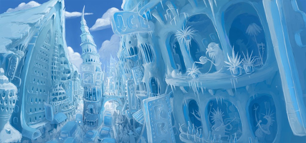 ice and snow metropolis