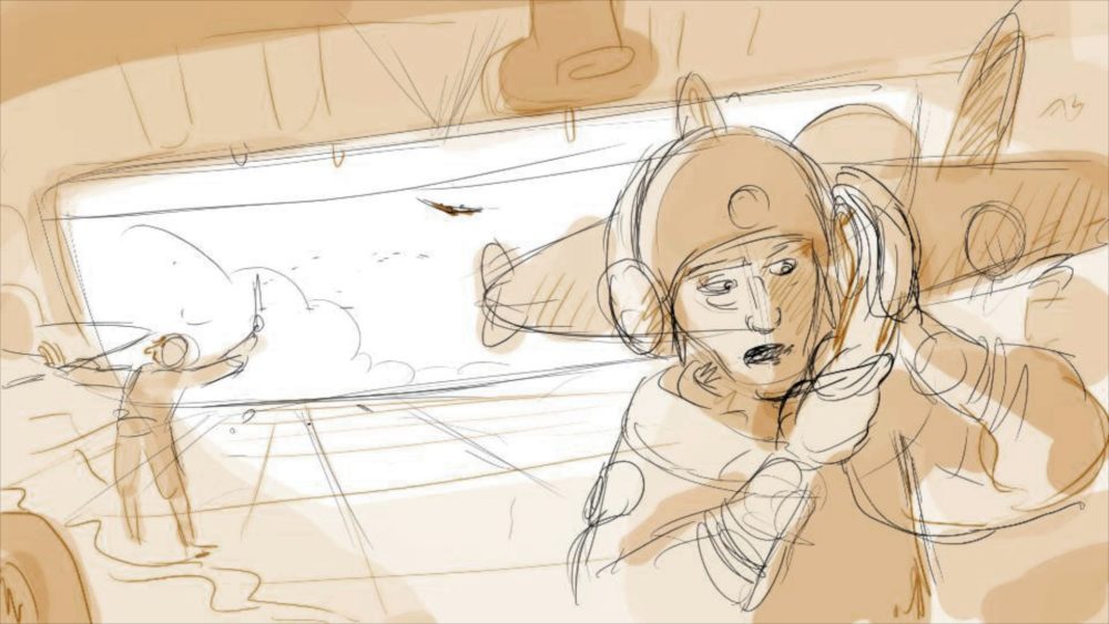 Boomerang Girl Storyboard panel