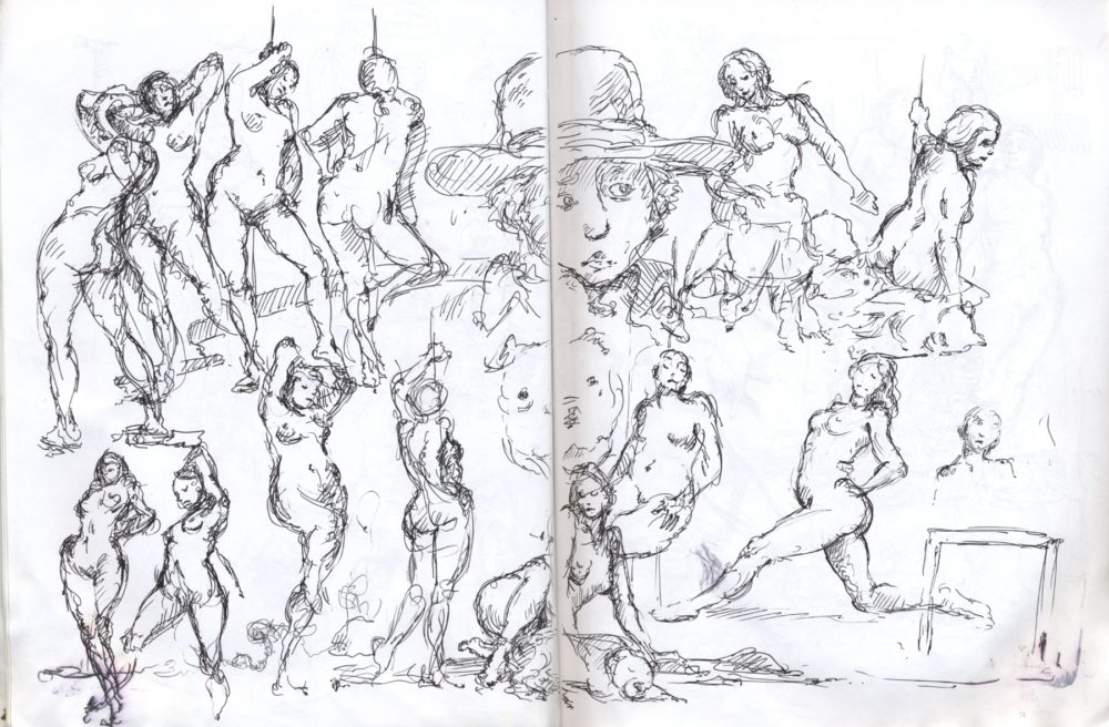 sketchbook drawing