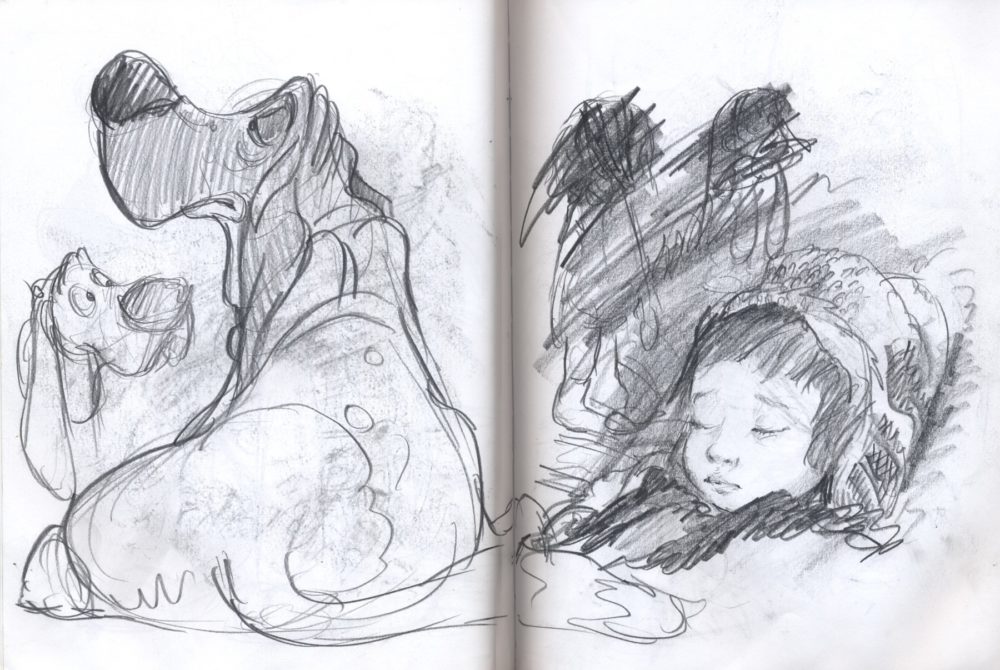 sketchbook drawing