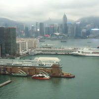 time lapse downtown hong Kong