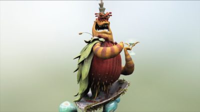 the lost king zbrush sculpt