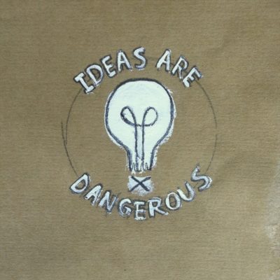 Ideas are dangerous logo