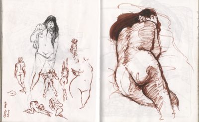 female figure drawings