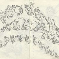 jumping motion sketch