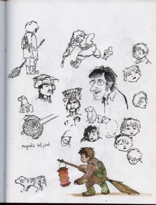 Drawing Han and Matthias