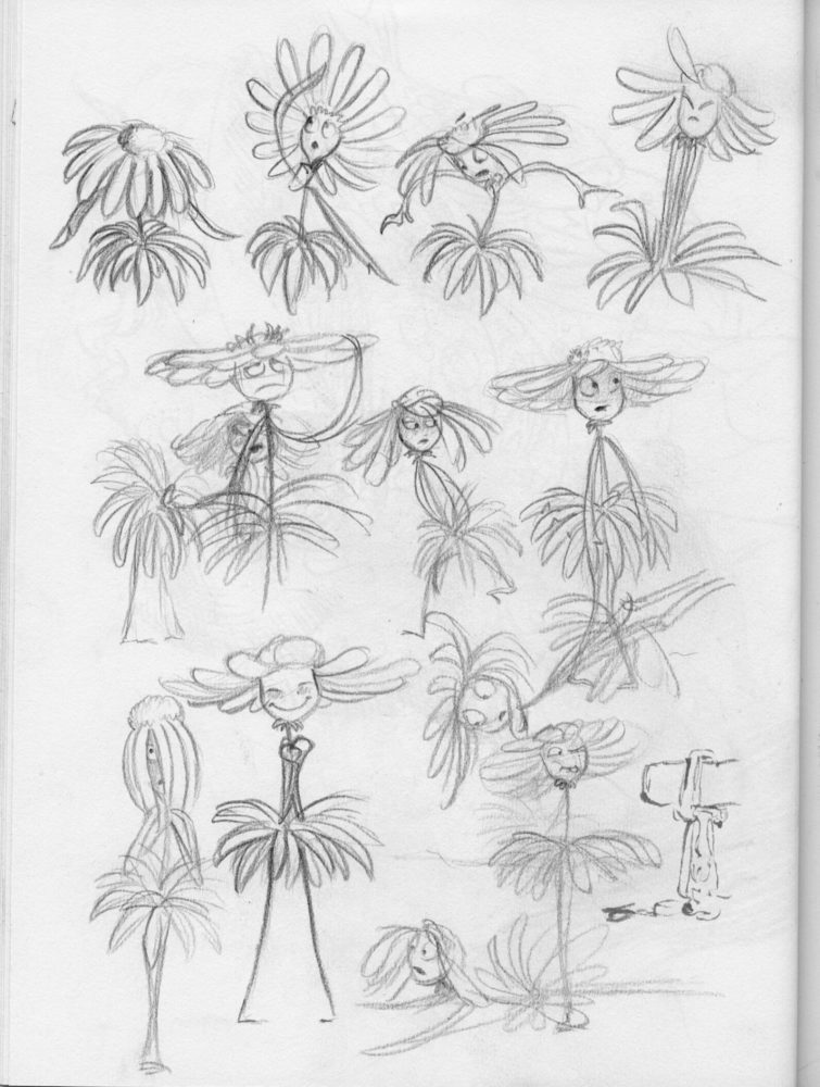 plant cartoons