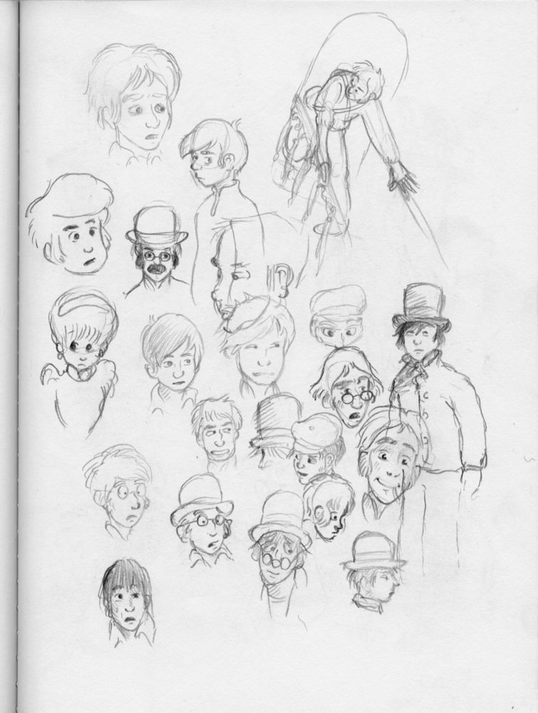 head drawings