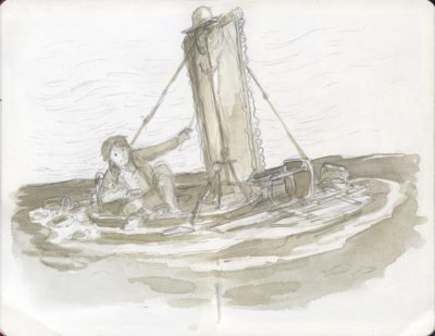 Building a raft and sailing on