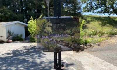 Roj’s garden painting perspective