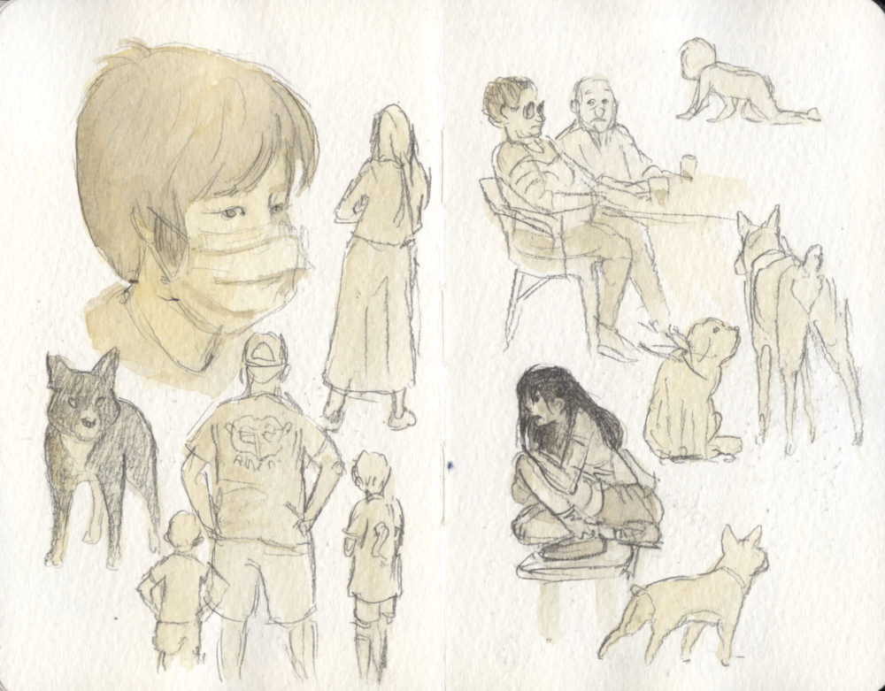 sketchbook drawings