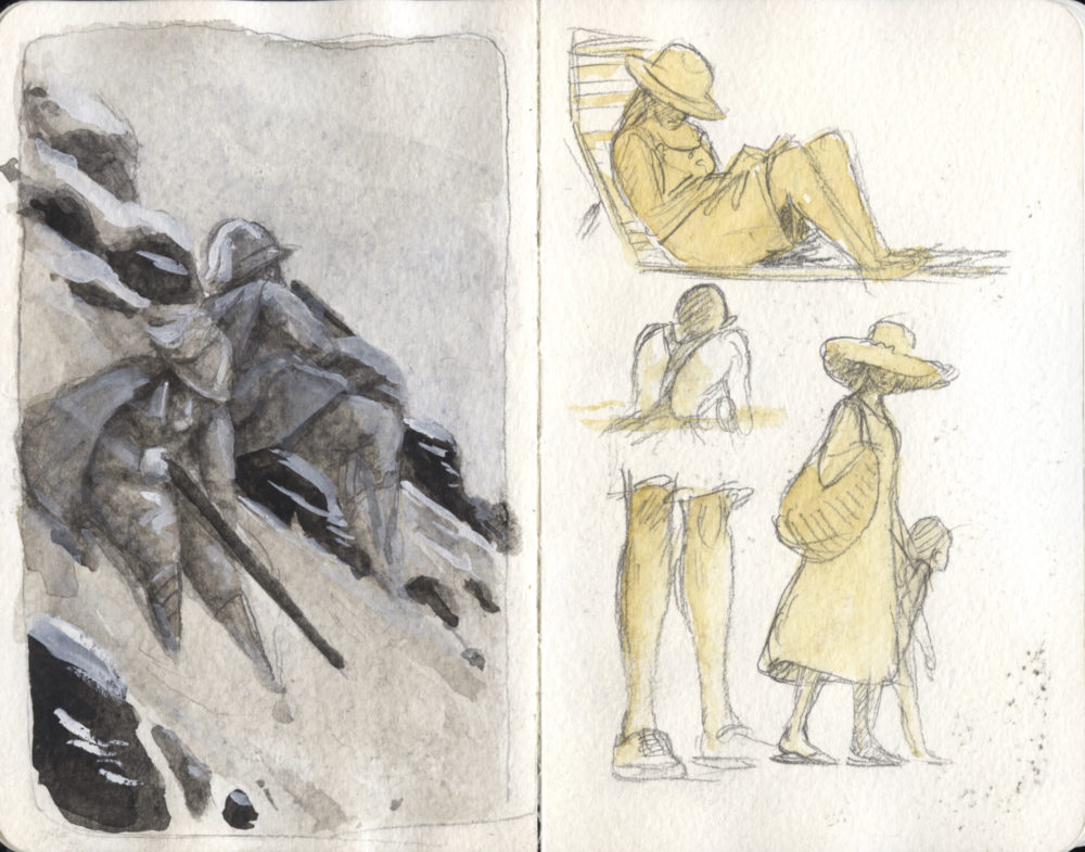 sketchbook drawings