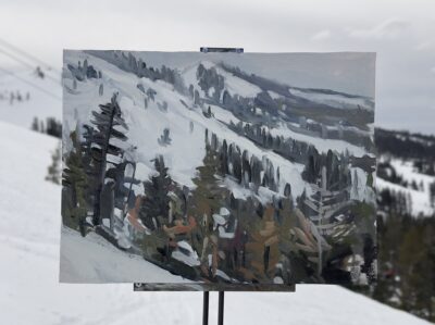 Crows Nest from Jerome Hill, Sugar Bowl